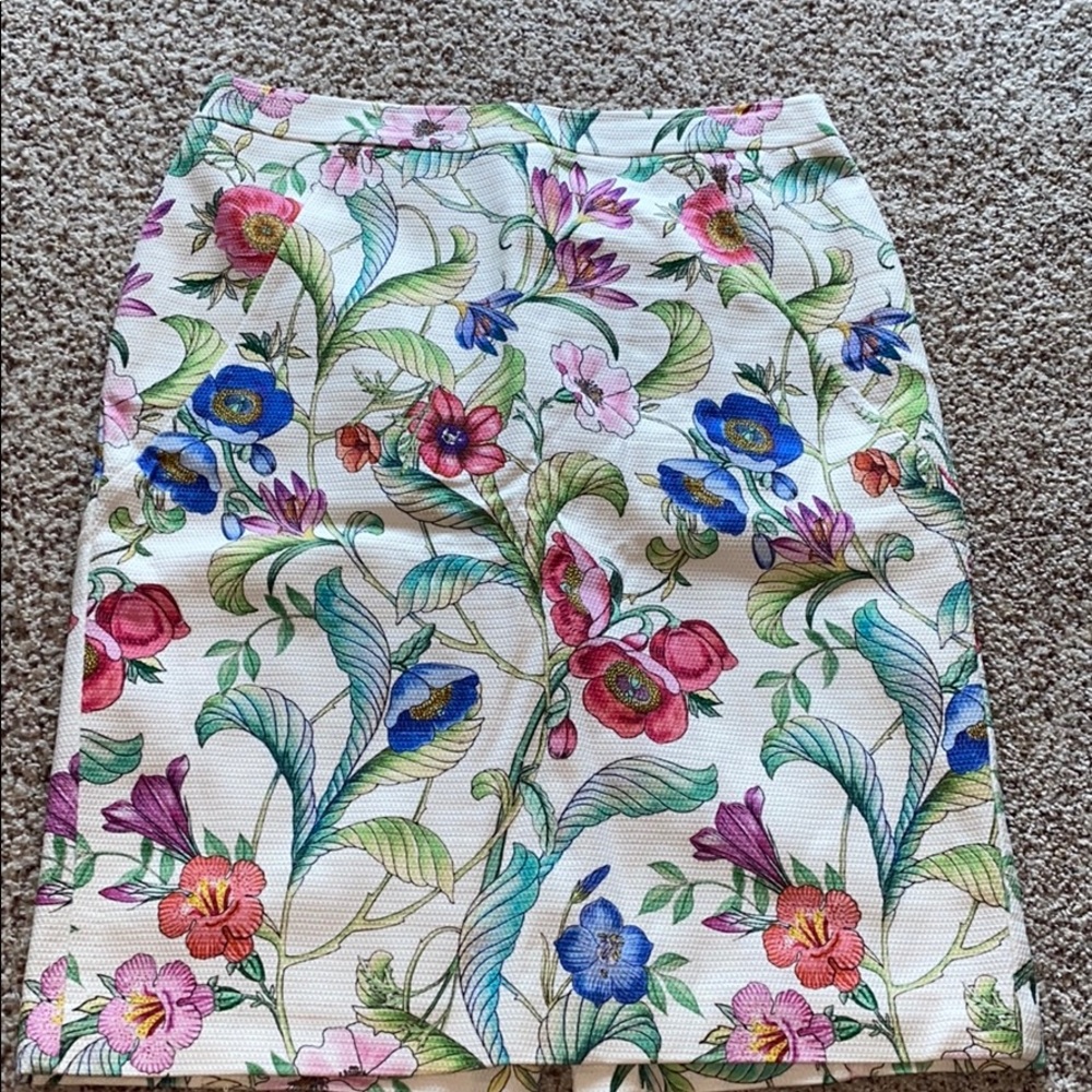 Flower Pencil Skirt